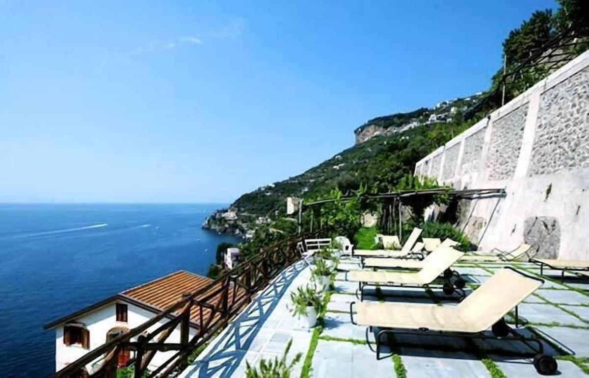 Villa Principessa Pool And Sea Access By Amalfivacation 라벨로 외부 사진